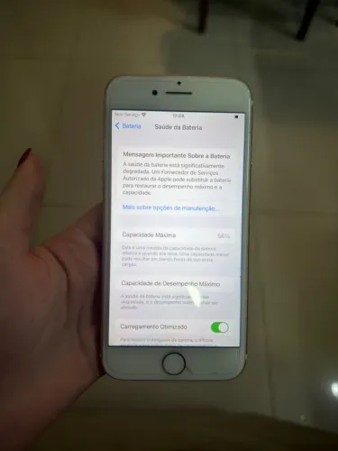 iPhone 7 Rose Gold 128GB Bateria 56%