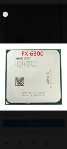 Processador amd fx 6300