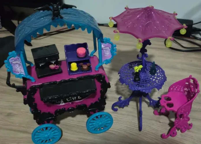 Monster High Cafeteria Scaris Da Clawdeen (Mattel) [USADO] (Item de colecionador)