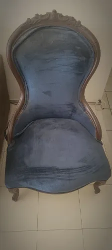 Poltrona antiga Vitoriana
