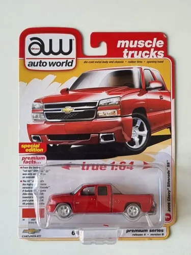 Miniatura AW Auto World Chevy Silverado SS 2006