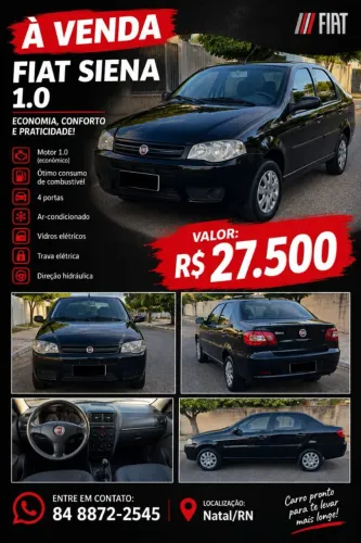 Fiat Siena EL 1.0 MPI Fire Flex 8V 4P 2011