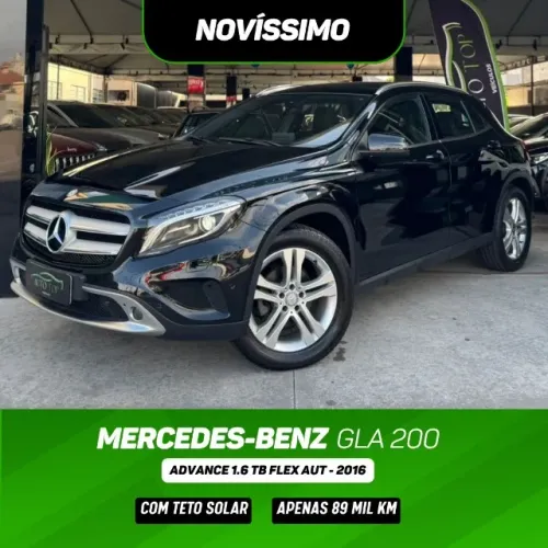 Mercedes-Benz GLA 200 Adv. 1.6/1.6 TB 16V Flex Aut. 2016