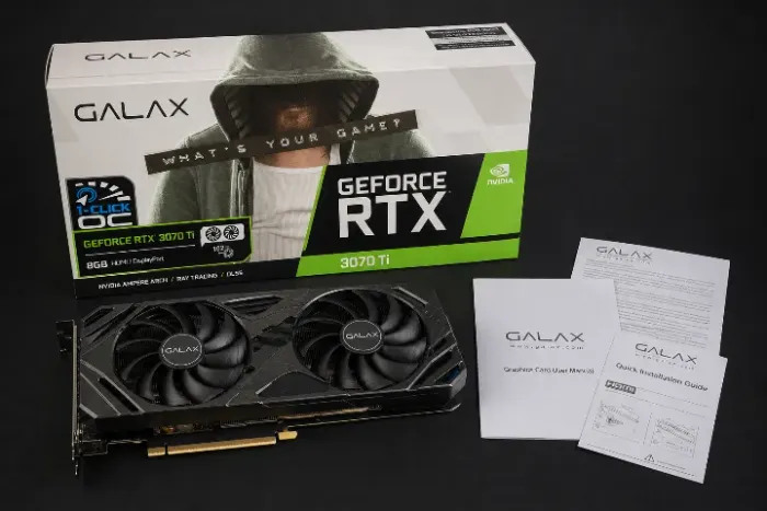 Placa de Vídeo RTX 3070 Ti GALAX OC