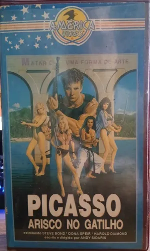 Vhs Picasso arisco no gatilho (Andy Sidaris)