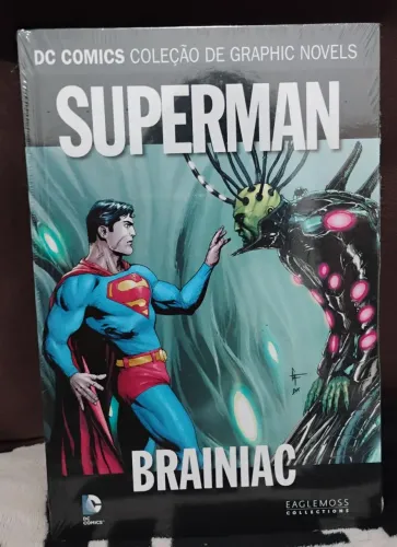 HQ Superman Brainiac 18 - Capa Dura - Eaglemoss Collections (Lacrada)