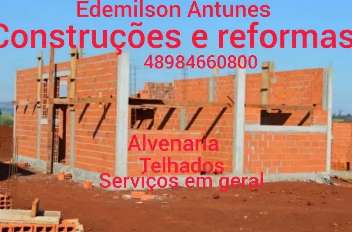Serviços de construção e reformas