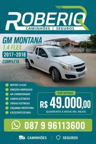 Chevrolet Montana LS 1.4 Econoflex 8V 2P 2018