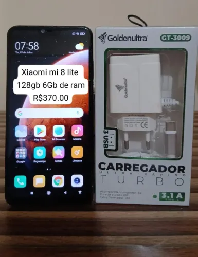 Xiaomi mi 8 lite 128gb 6 de ram