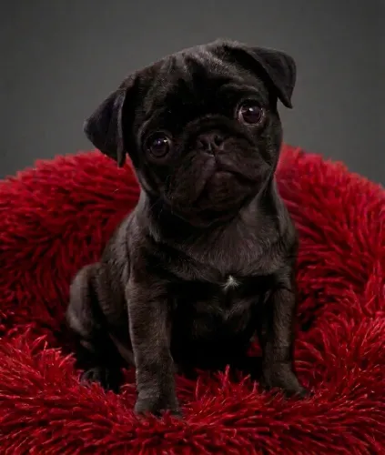 Pug fêmea black 
