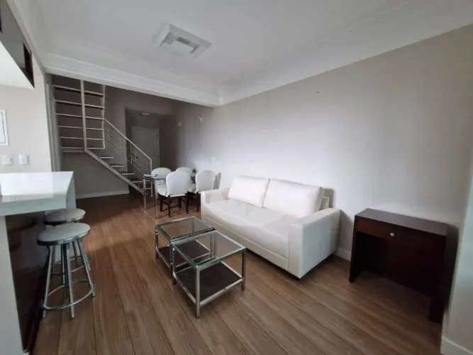 Cobertura com 1 dormitório para alugar, 108 m² por R$ 7.300,00/mês - Cambuí - Campinas/SP