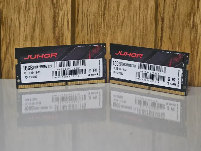 Memória ram DDR4 32gb (2x16gb) notebook