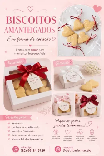 LEMBRANCINHAS BISCOITINHOS AMANTEIGADOS 