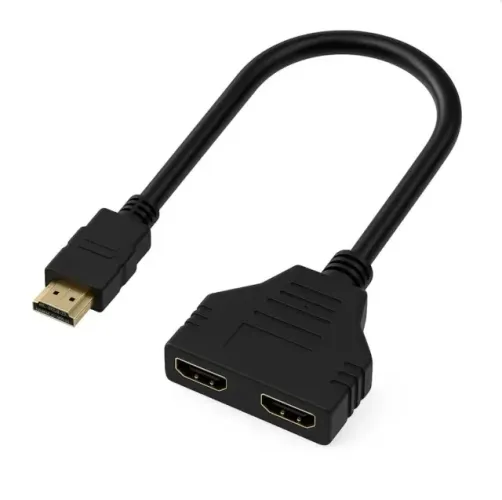 Duplique sua Imagem! Cabo HDMI Splitter 1x2