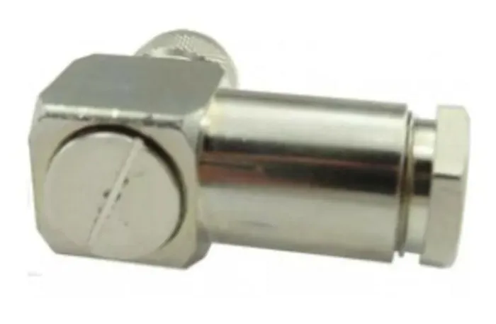 Conector Tnc Macho Angular Prensa Cabo Rg rgc 58 Tm 9