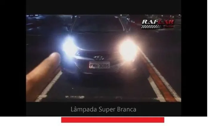 Lâmpada super Branca Para Carro Automotivo Efeito xénon clarear xsiua ivpnq