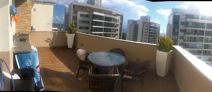 Weekend - inda Cobertura de 149,50m² com 03 Quartos 100% Mobiliada