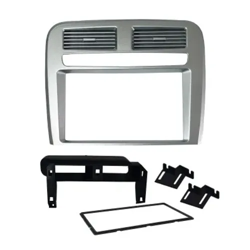 Moldura Painel Fiat Punto 12 - Prata - F 3333