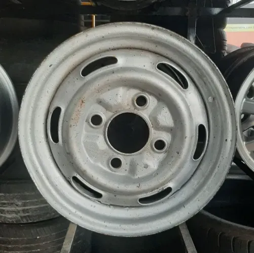 Roda Aro 14 Ferro Fusca/ Brasilia Furação 4x130