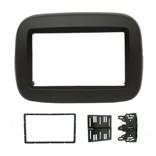 Moldura Painel Fiat Mobi 17 - Marrom - F 4011