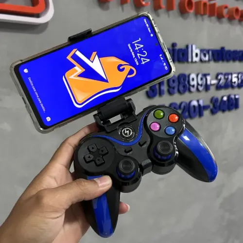 Controle Gamepad Bluetooth Para Celular Computador PS3 PS4 Ios 