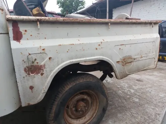 Caçamba de Lata Toyota Bandeirantes 1993 Cabine Dupla 