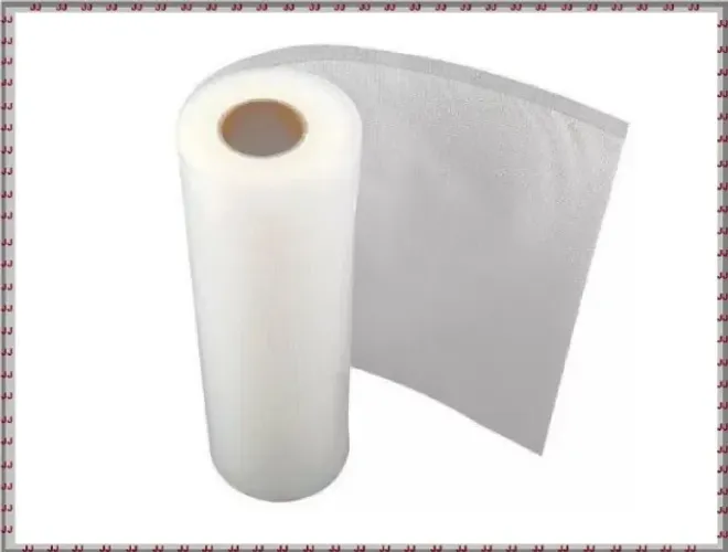 Rolo de embalagem à vácuo 15 cm x 5 m com ranhuras