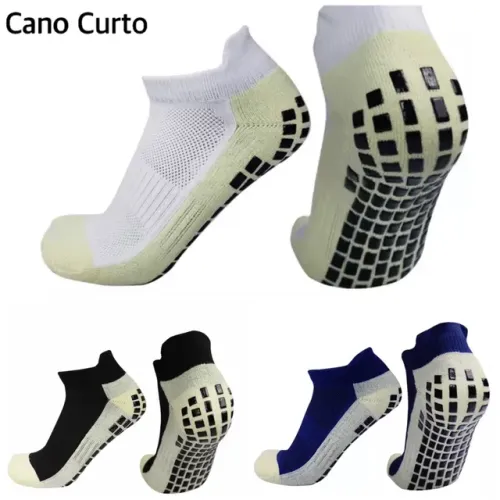 Meia Antiderrapante Cano Curto