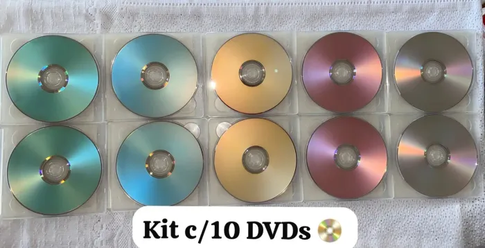 DVDS TDK MADE IN JAPAN