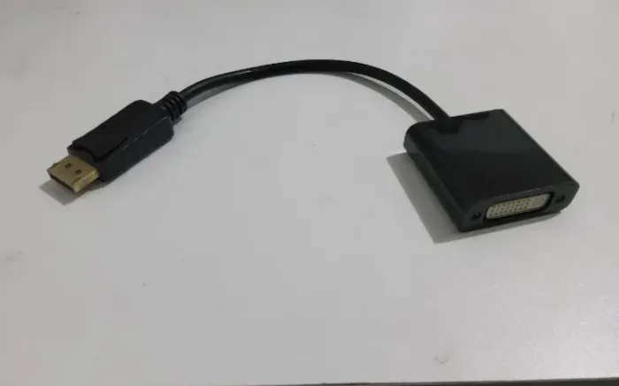 Adaptador Displayport macho para DVI Femea