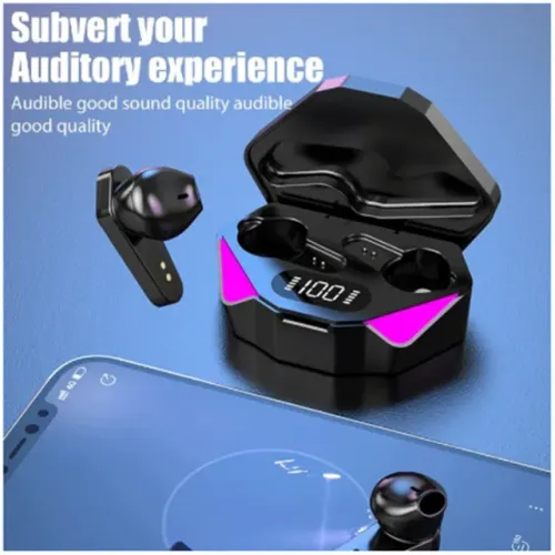 Produto Novo Fone de Ouvido X15 Sem Fio Bluetooth 5.0 Display Digital