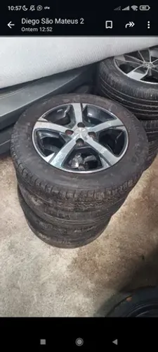 Rodas GM aro 15 jg completo 