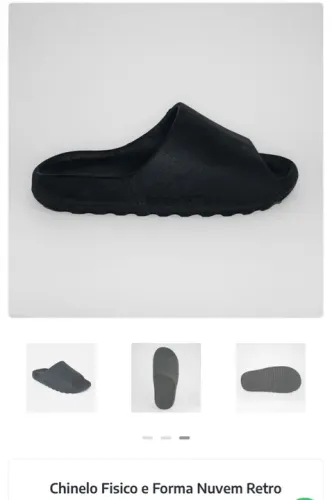 Chinelo nuvem 