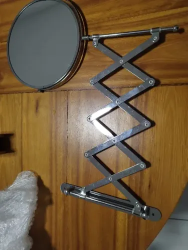 Espelho Pantográfico Redondo - Haste flexível extensora - seminovo