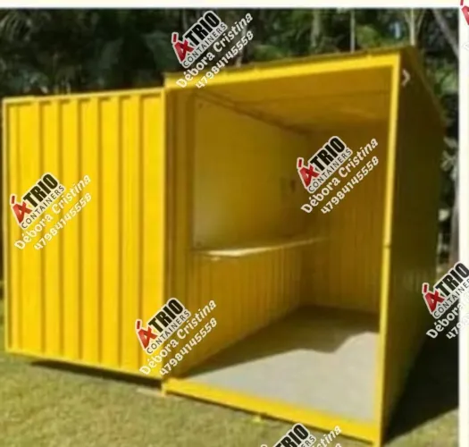 Container agronegócio e canteiro de obradesmontável