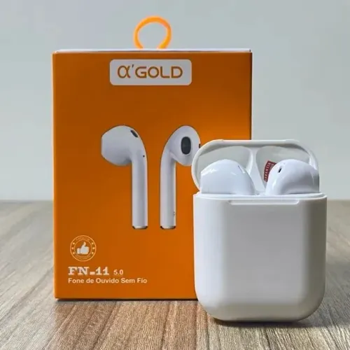 Lacrado Fone Bluetooth 5.0 Premium A Gold FN-11