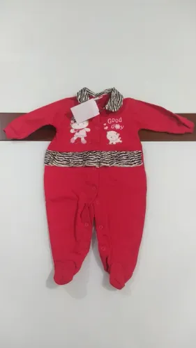 Macacão infantil vermelho (PRODUTO NOVO) - Black Friday - Presente de Natal
