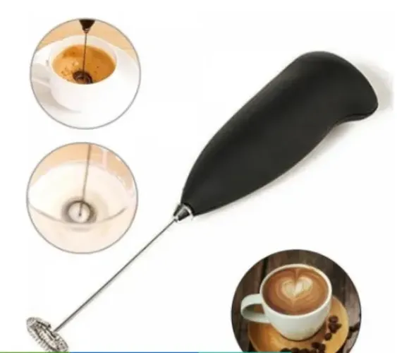 Mixer Elétrico Inox Misturador p/ Shake Bebidas Café Capuccino Leite Drinks z122