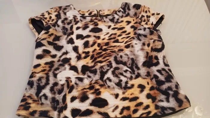 Blusa Estampa de Animal Print C&A