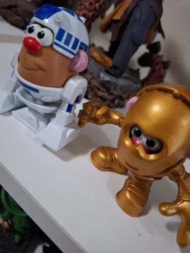 Bonecos Star Wars - R2-D2 e C-3PO