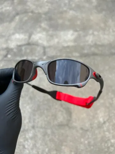 Óculos Oakley Juliet Premium c/ Alça Pega Ladrão Xmetal 24k + variedade disponível no RJ