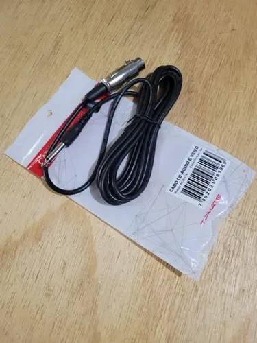 Cabo microfone 3 metros e 5 metros 