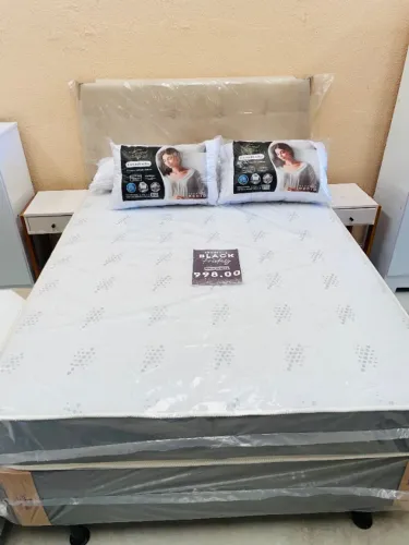 Cama Casal Molas Ensacadas na Promoção 