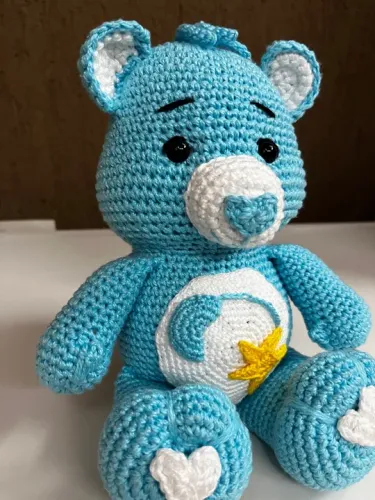 Ursinhos Carinhosos em Crochê Amigurumi Urso Pelúcia 
