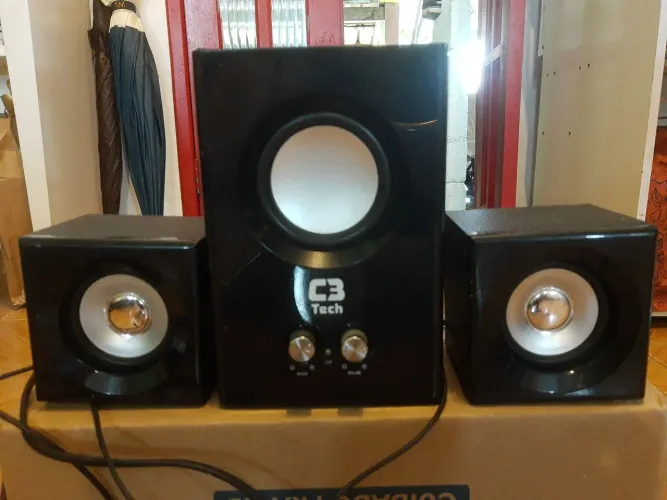Caixas de som para PC-  C3 Tech