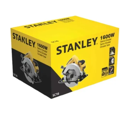Serra circular Stanley 1600w