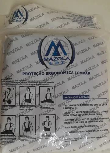 Cinto Lombar Ergonômico - Proteção e Conforto