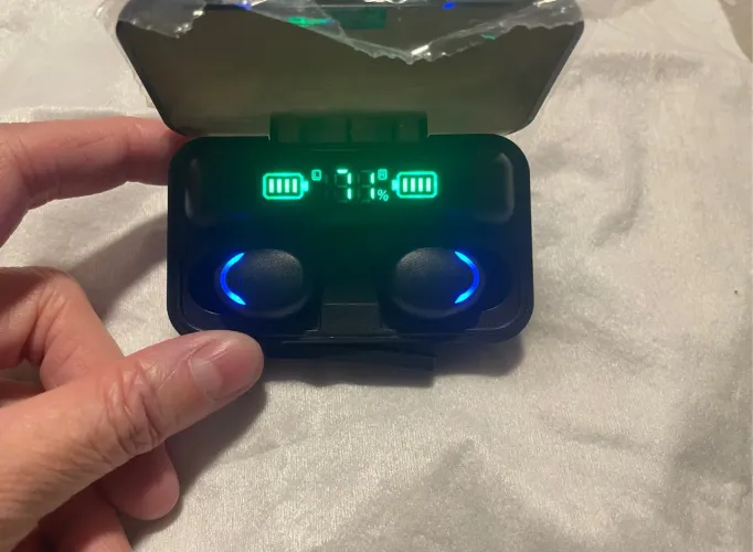 Fone de ouvido sem fio Bluetooth Tws