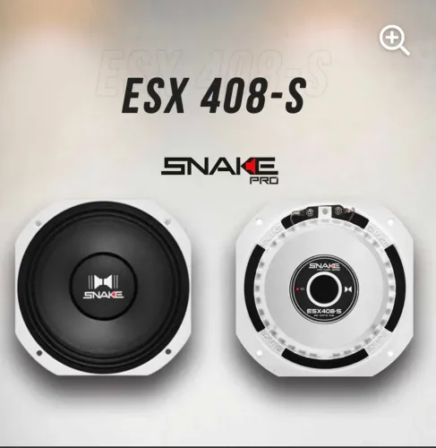 Par Alto-falantes Snake ESX 408-S  "Medio grave"