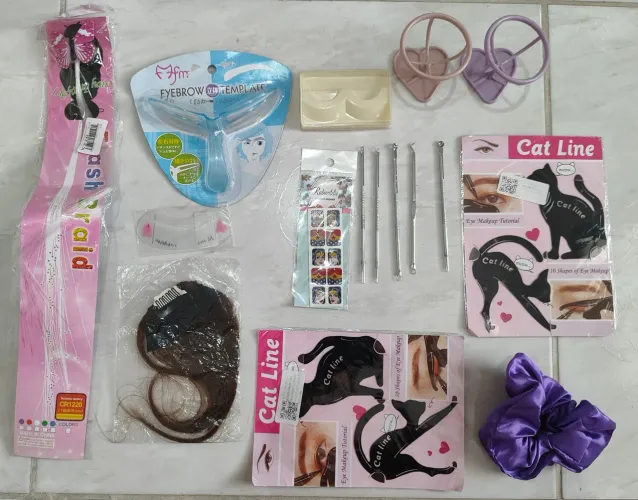 Itens para maquiagem